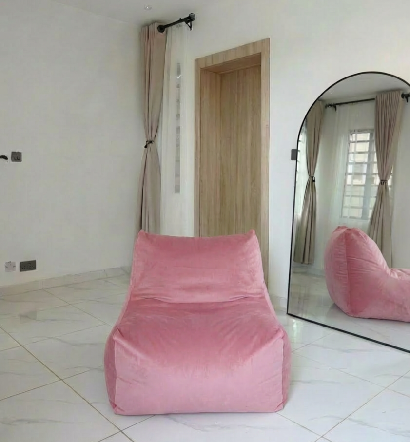 L Chair Beanbag Filled