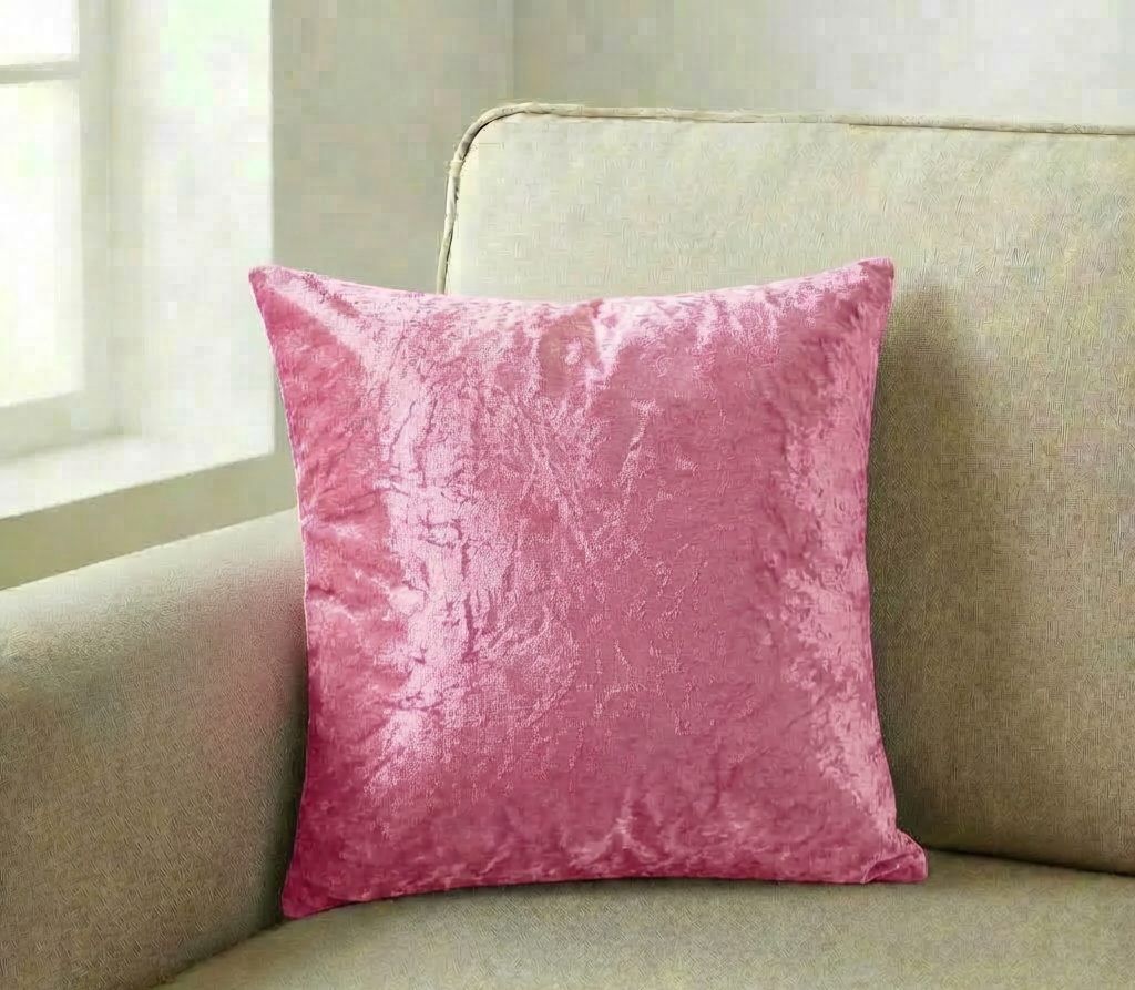 Crushed Velvet Throwpillow Filled PACK OF 3
